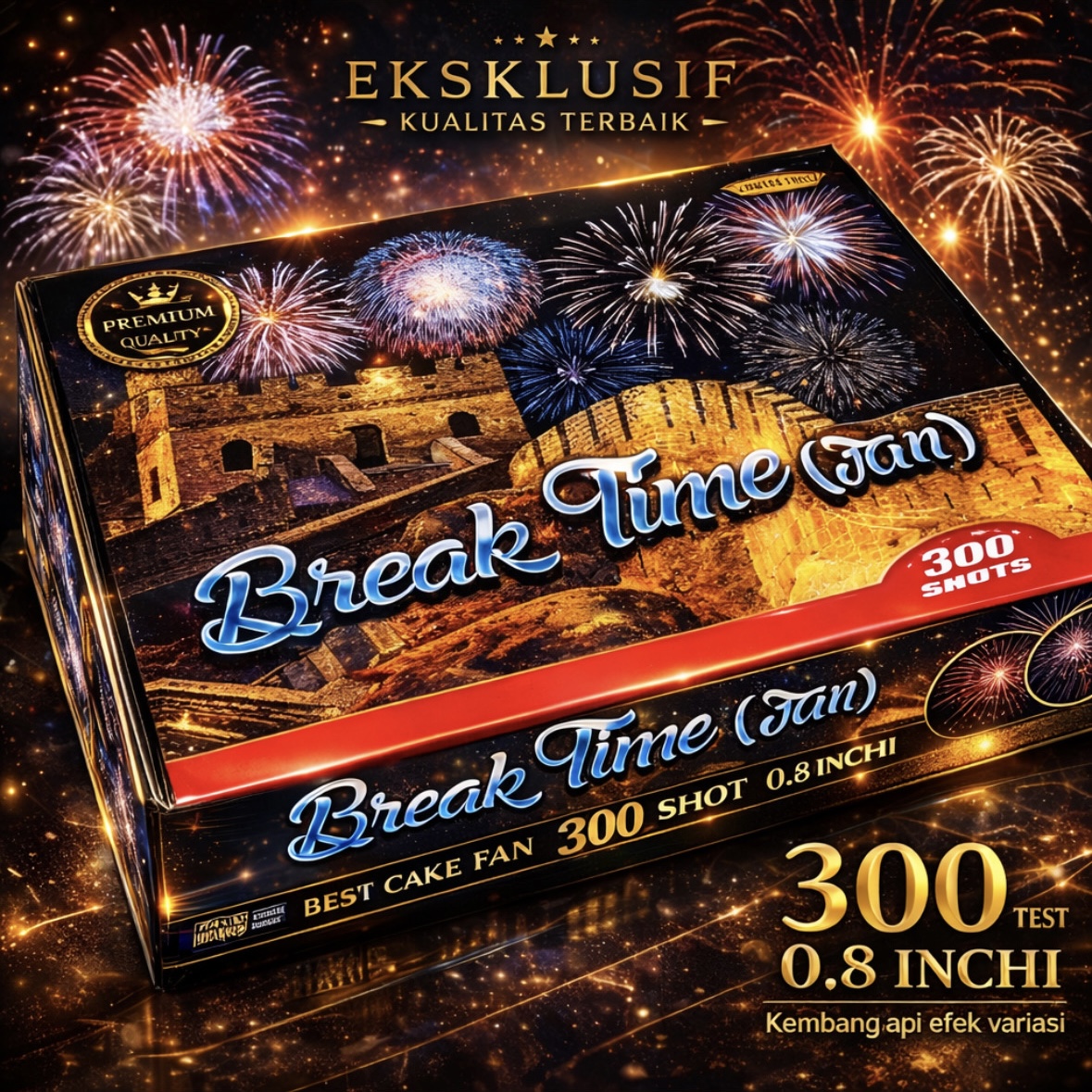 BREAK TIME FAN 300 SHOT 0,8 (1 MENIT)