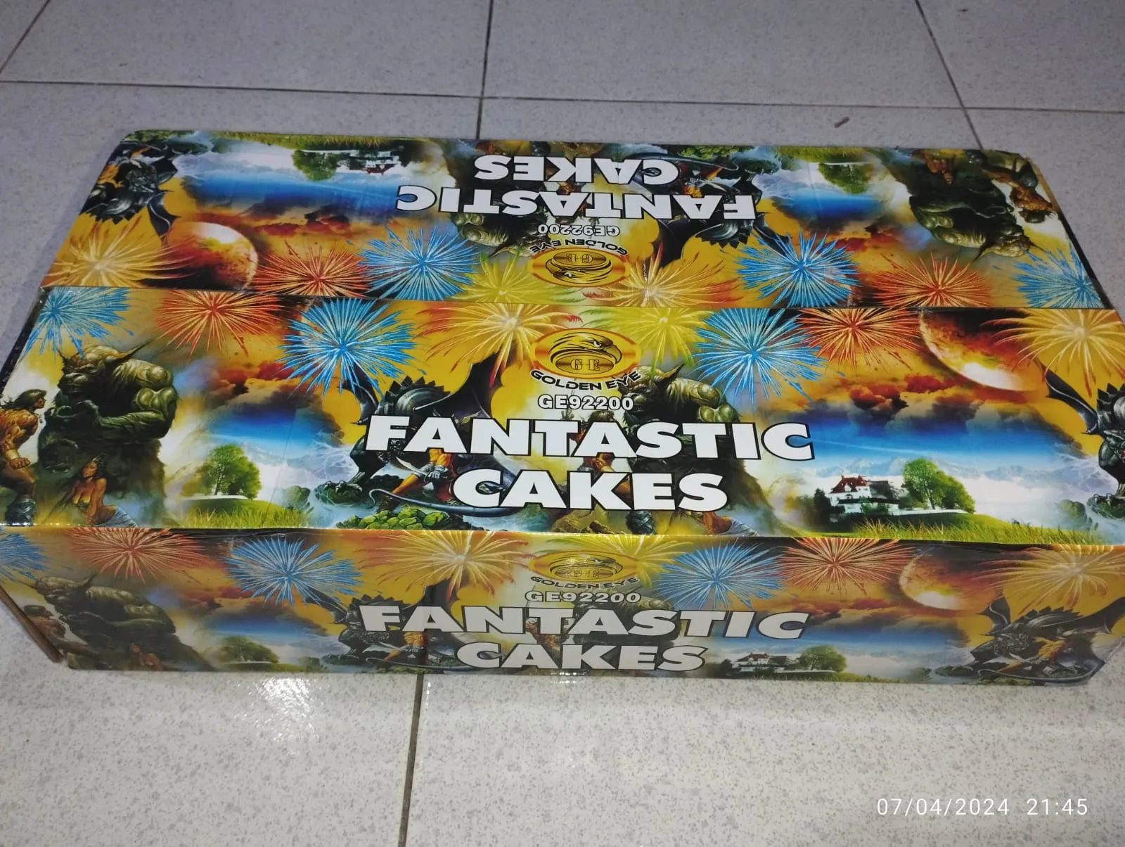 Fantastic Cake 200 Shot 0.8” Ge 92200
