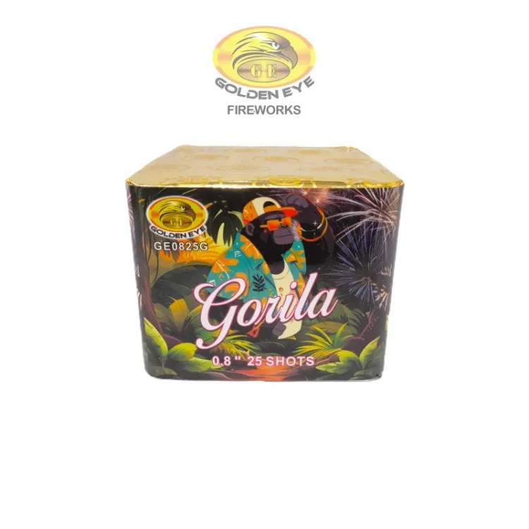Gorila 25 Shots 0.8” Ge 0825 G