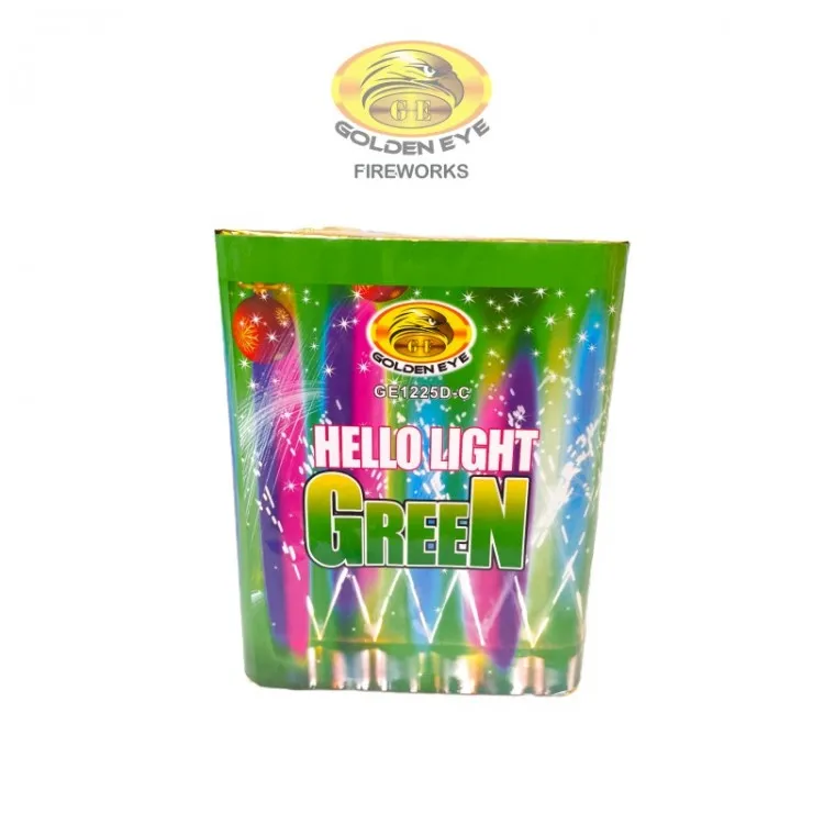 Hello Light Green 25 Shots 1.2” Ge 1225 C