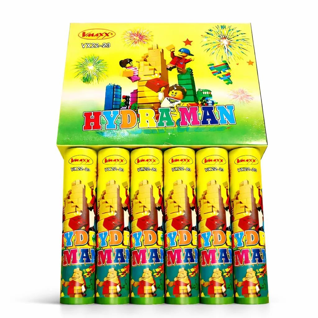 Kembang Api Import / Hydra Man / Bima Sakti / 1 Box Isi 6 Pcs