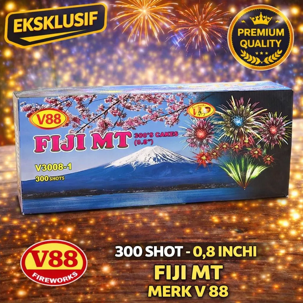 Kembang Api Cakes - Fiji Mt 300 Shot 0,8
