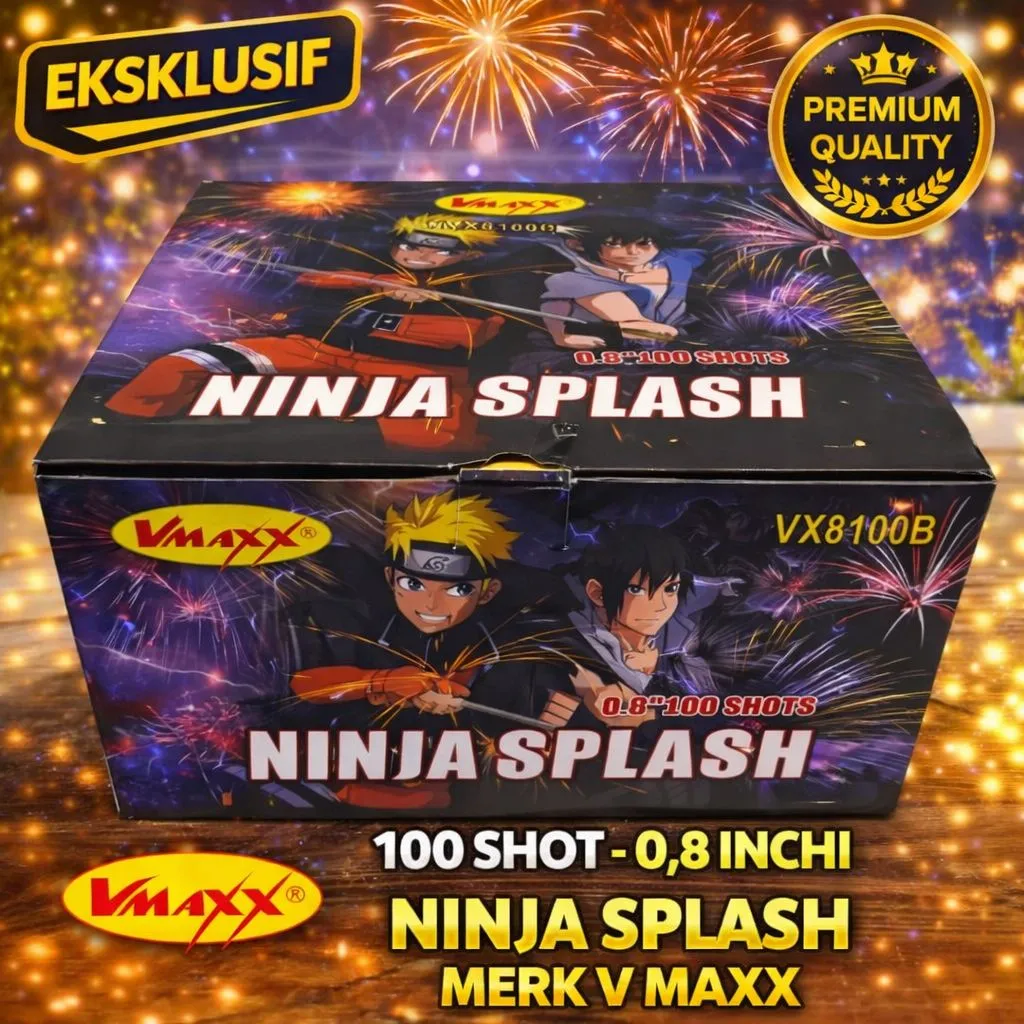 Ninja Splash 100 Shot 0,8