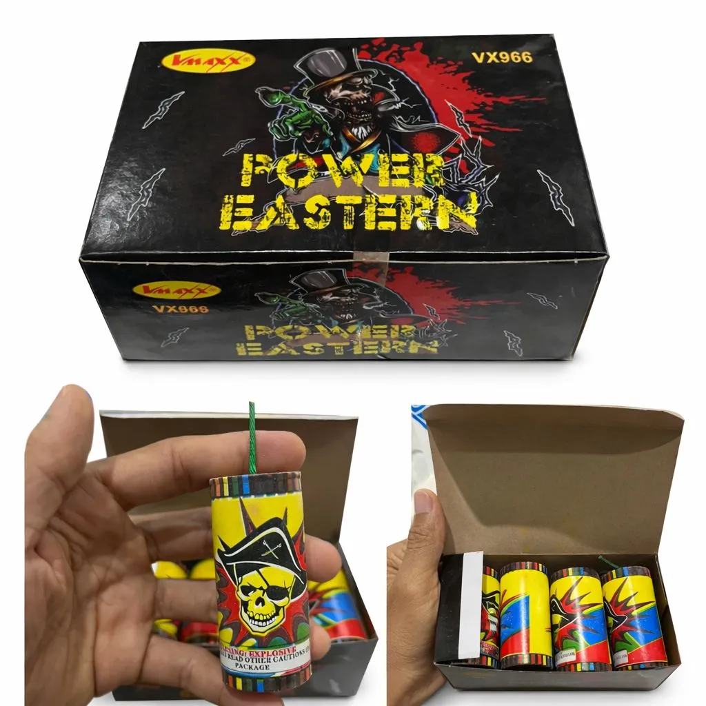 Kembang Api Import / Power Eastern / V Maxx / 1 Box Isi 8 Pcs