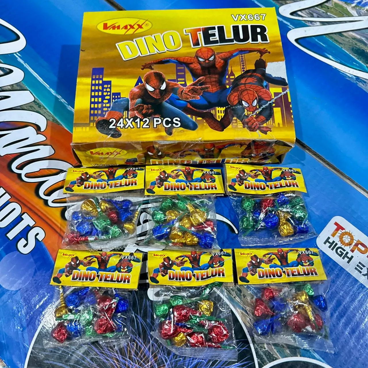 Telur Dino 1 Dus 24 X12 Pcs