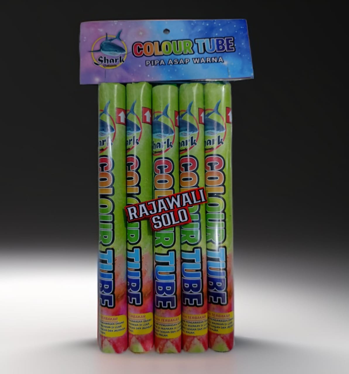 Colour Tube - Shark - 45 Detik - 1 Pack Isi 5 Batang — COLOUR TUBE HIJAU