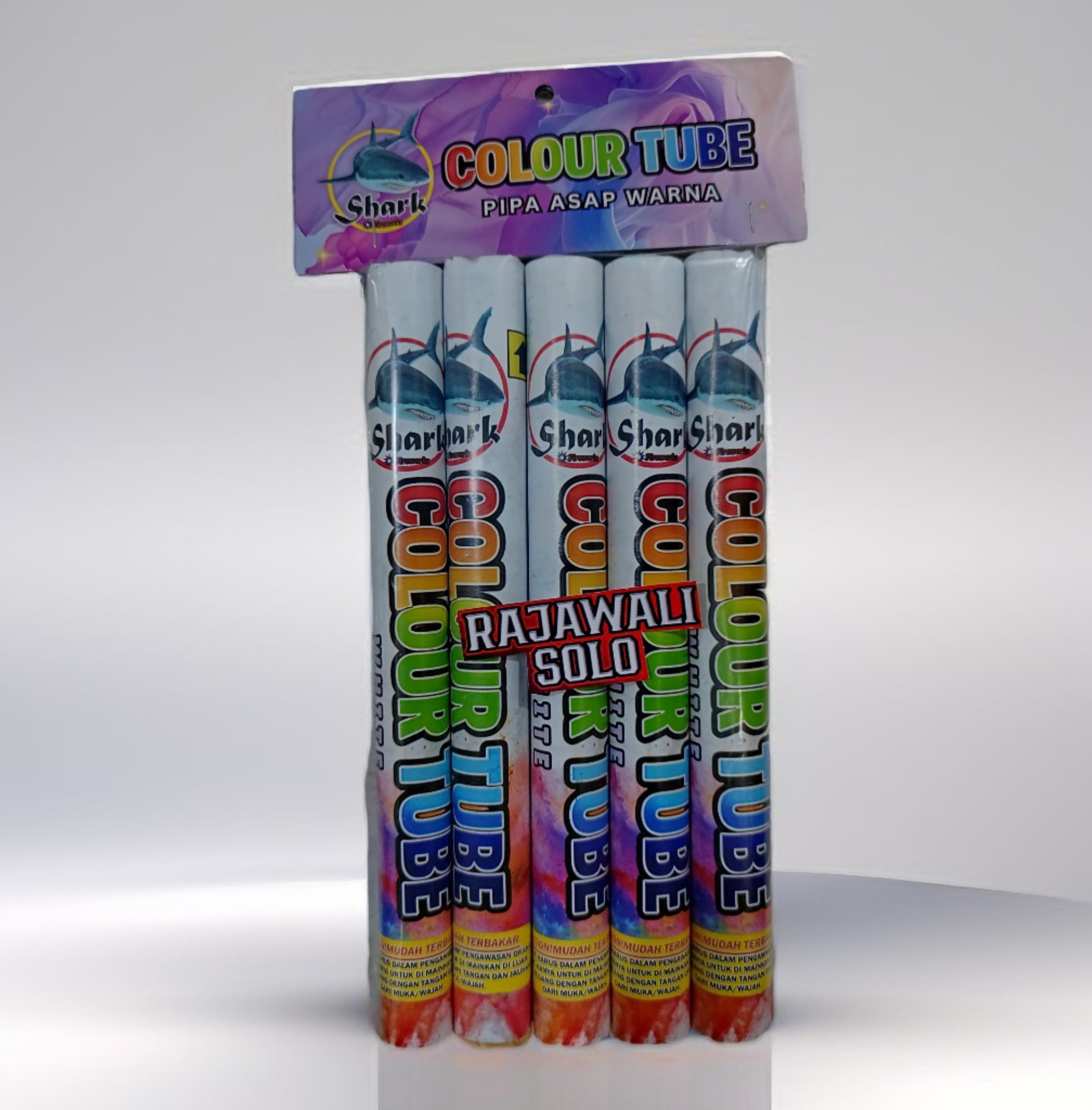Colour Tube - Shark - 45 Detik - 1 Pack Isi 5 Batang — COLOUR TUBE PUTIH