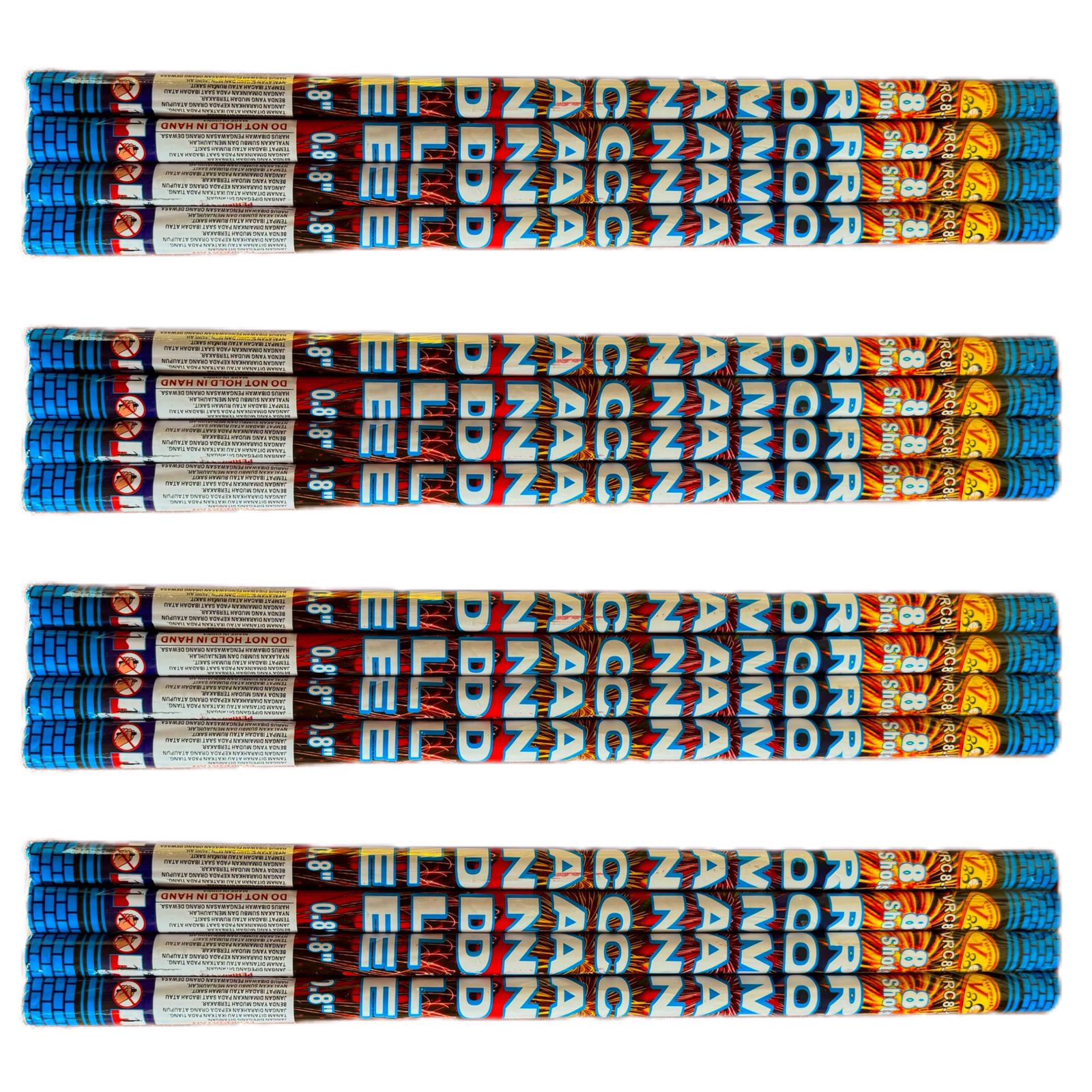 Roman Candle 8 Shot 0,8 / 1 Pack 4 Batang — ROMAM