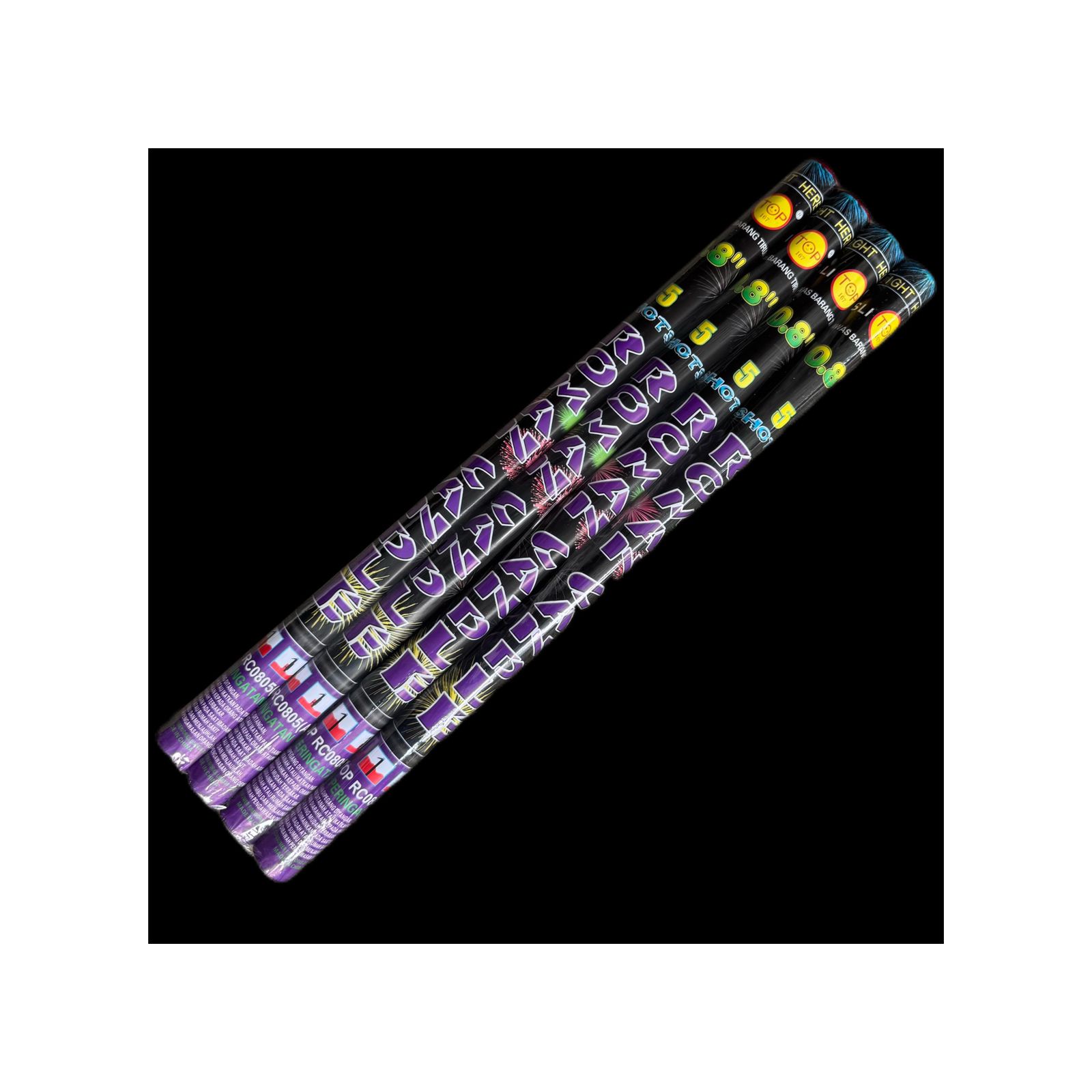 Roman Candle 5 Shot 0,8 / 1 Pack 4 Batang — ROMAN