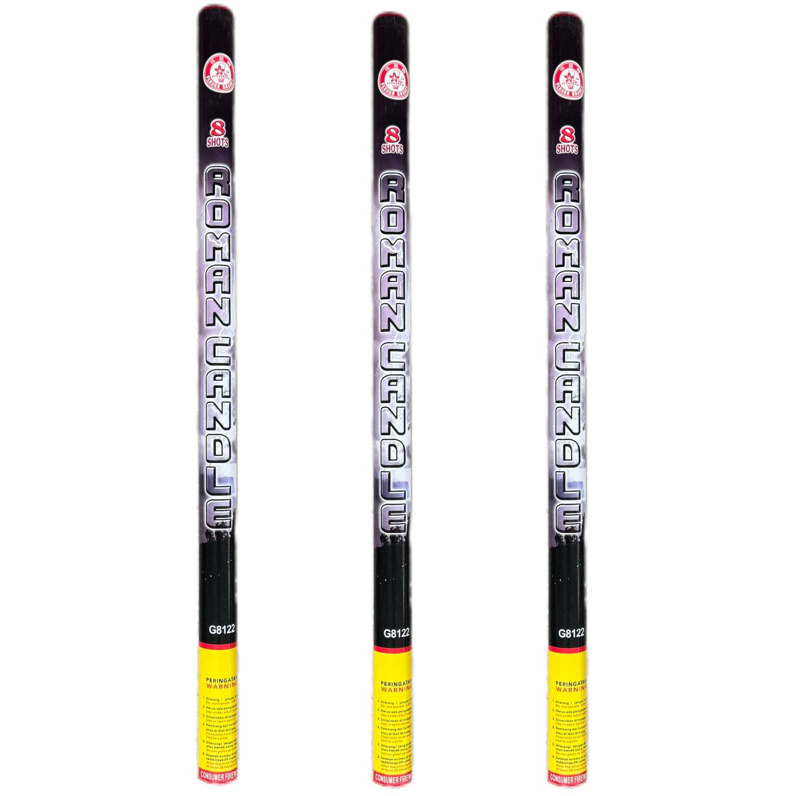 Roman Candle 8 Shot 1,2 Inch — ROMAN