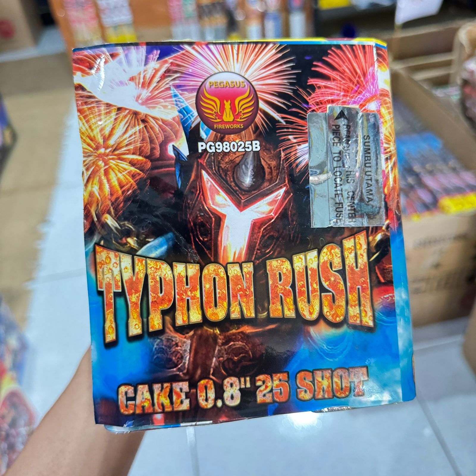 Typon Rush 25 Shot 0,8” — Tipon rush