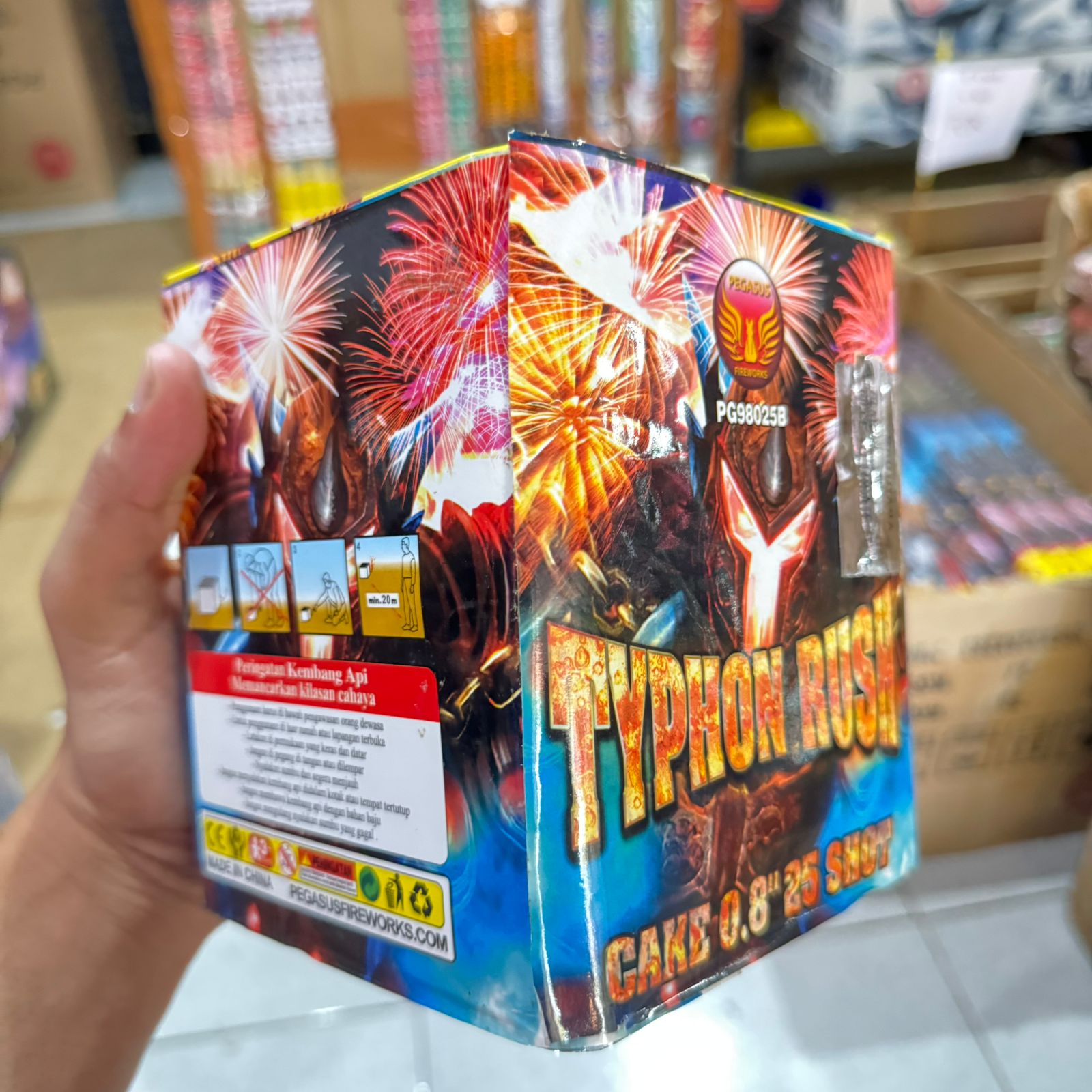 Typon Rush 25 Shot 0,8” — TYPHON RUSH