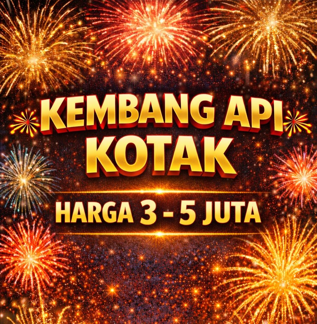 Kembang Api Kotak 3-5 Juta